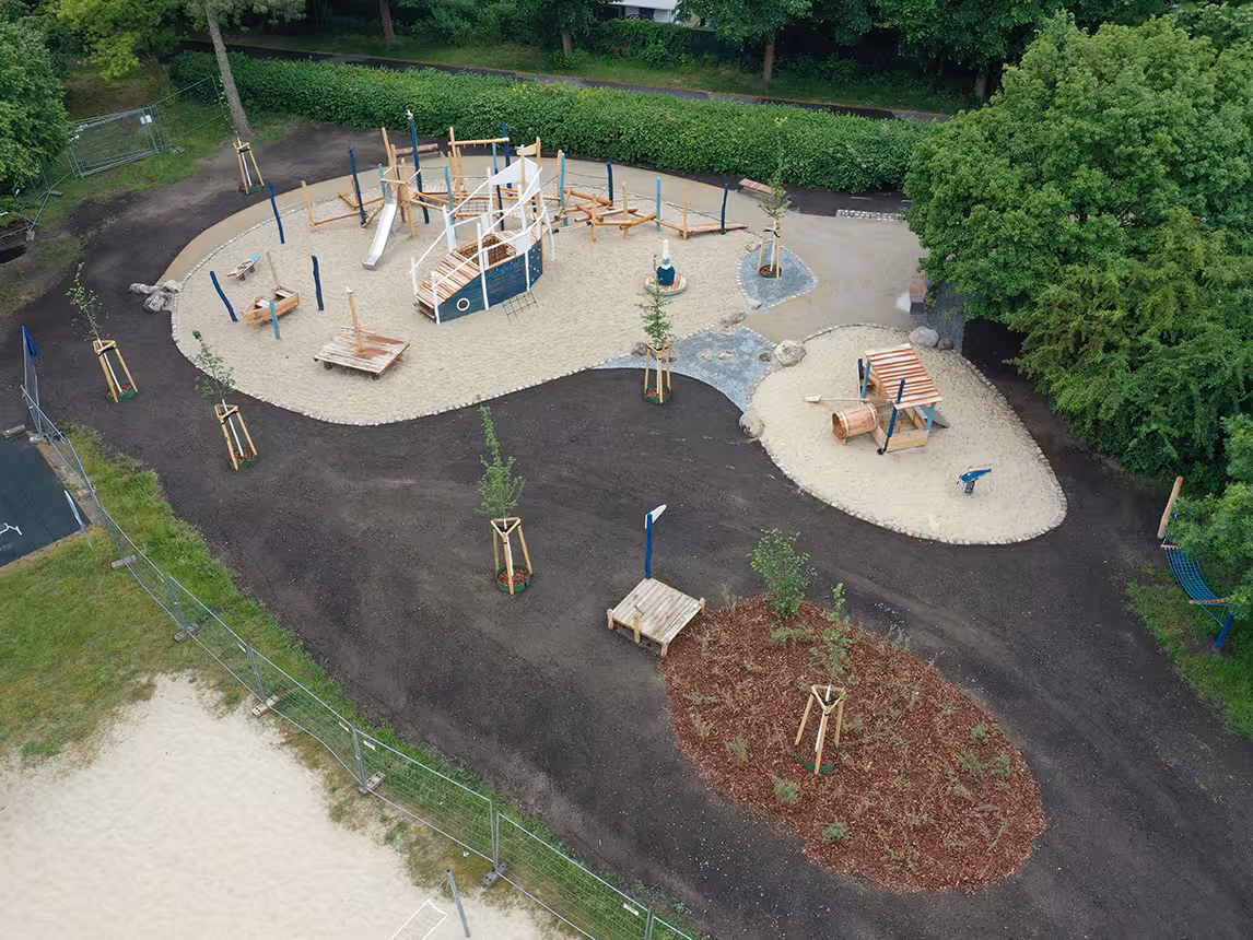 Agrargenossenschaft Großräschen - Referenz Spielplatz Niemtsch